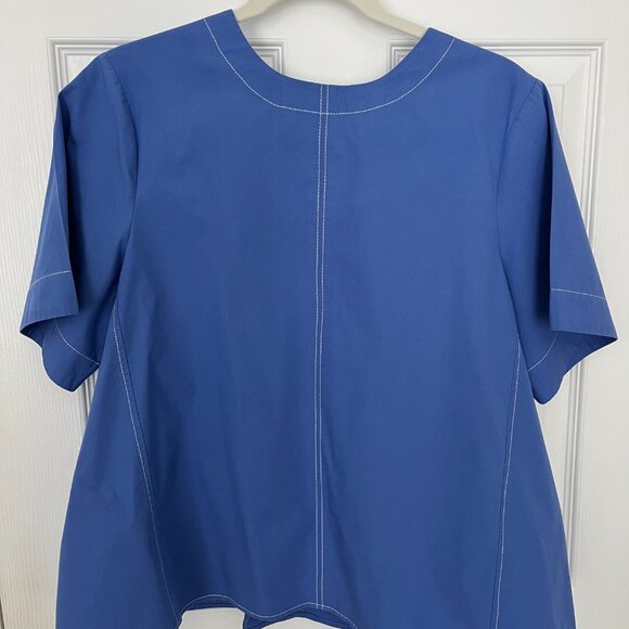 Anthropologie Maeve Short-Sleeve Swing Blouse - Picture 7 of 7
